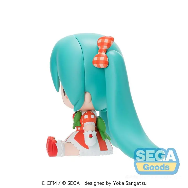 Hatsune Miku X Love And Berry Dress Up And Dance! Fuwapuchi Deformed Figure - Lovely Strawberry 2