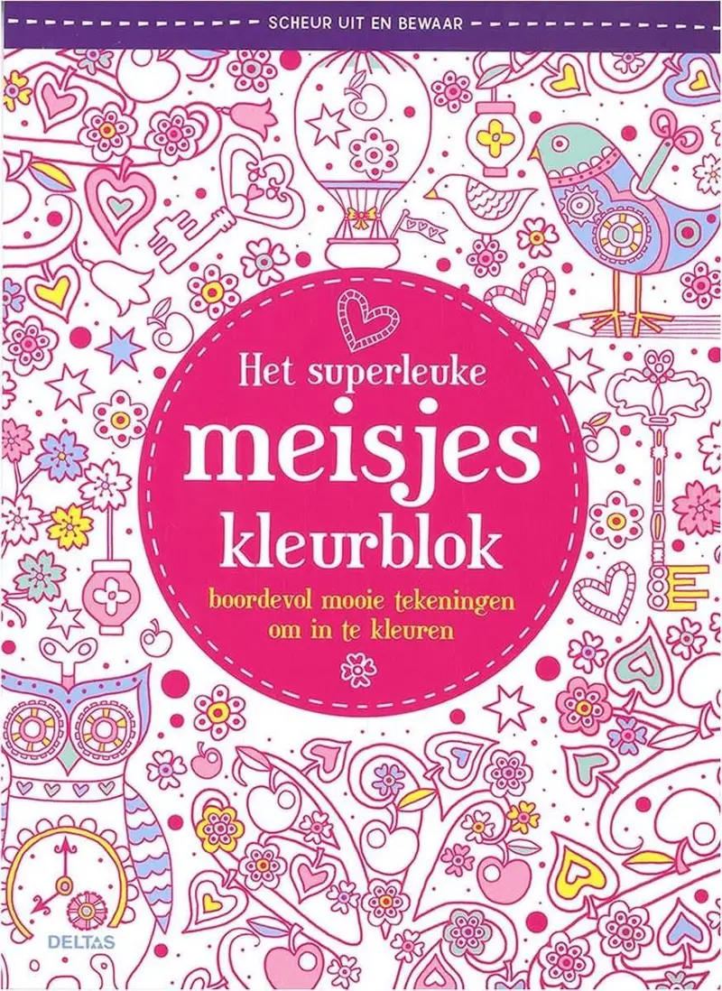 Het Superleuke Meisjes Kleurblok 1