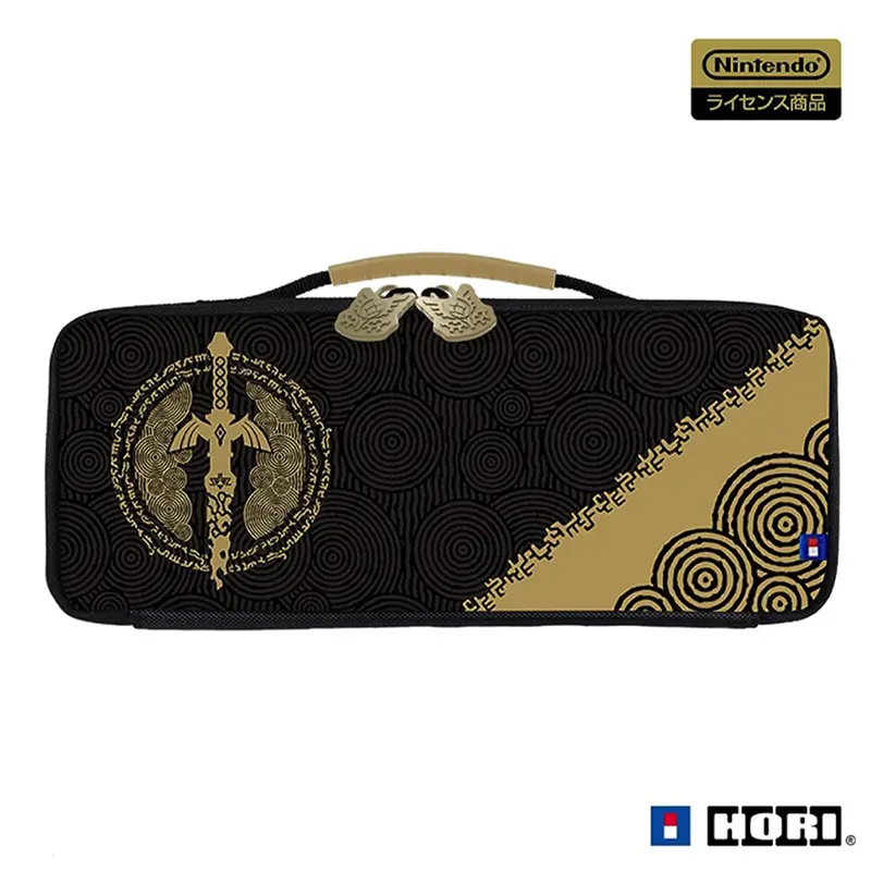 Hori Cargo Pouch Black - The Legend Of Zelda: Tears Of The Kingdom For Nintendo Switch (Nsw-435A) 1