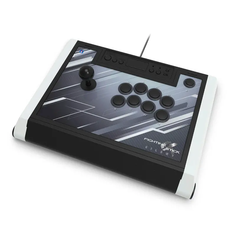 Hori Fighting Stick Alpha Silent For Playstation 4/5 And Pc (Spf-039) 1