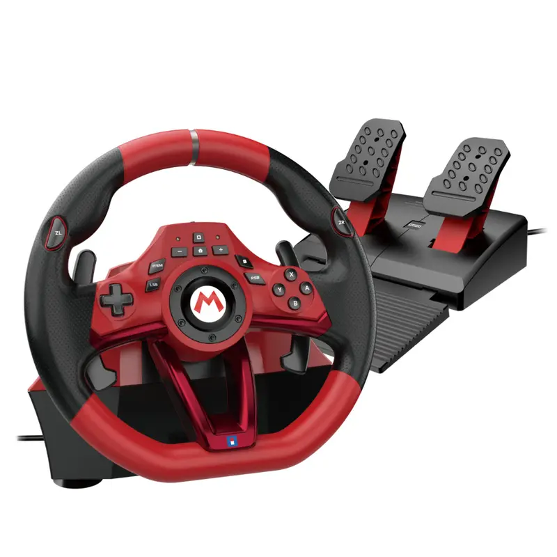 Hori Mario Kart Racing Wheel Dx For Nintendo Switch 2 (Nsx-123A) 1