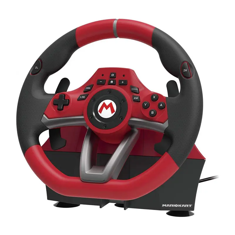 Hori Mario Kart Racing Wheel For Nintendo Switch Dx (Nsw-228A) 1