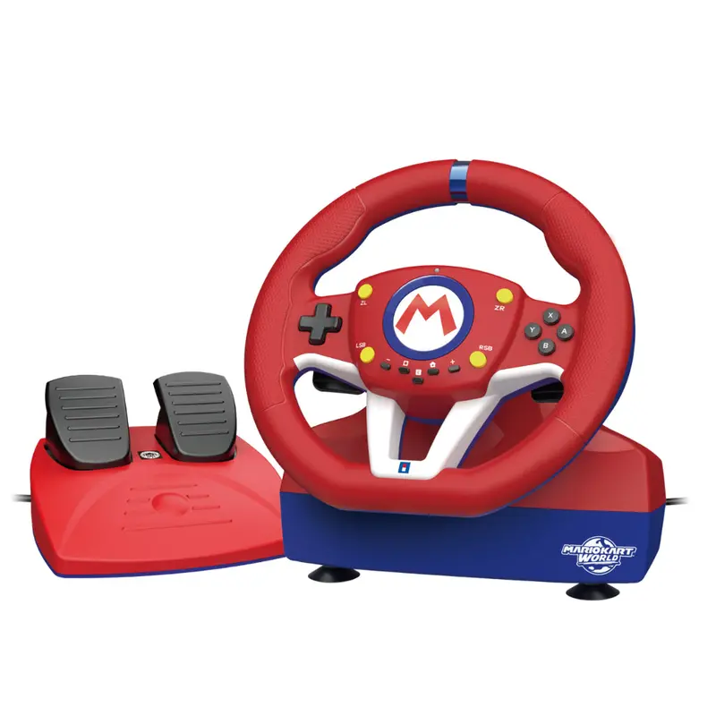 Hori Mario Kart Racing Wheel Pro Mini For Nintendo Switch 2 (Nsx-122) 1