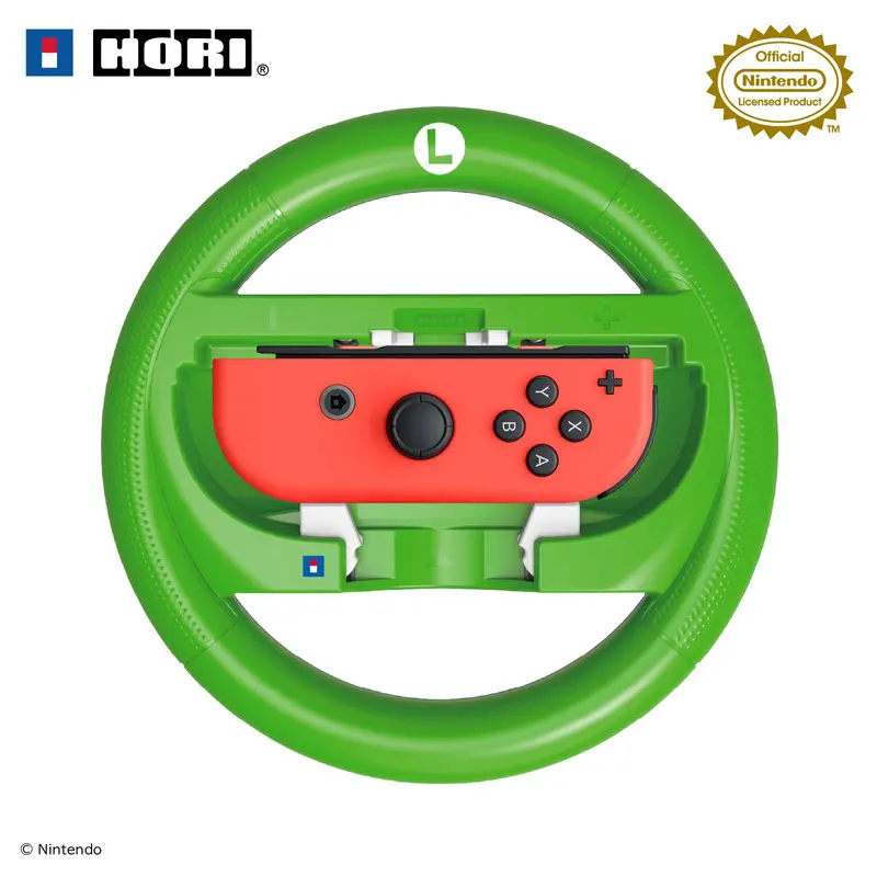 Hori Mario Kart World Racing Wheel For Nintendo Switch 2 (Luigi) (Nsx-053) 2