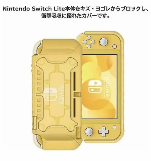 Hori Nsw Lite Hybrid System Armor Clear/Yellow (Ns2-054) 2