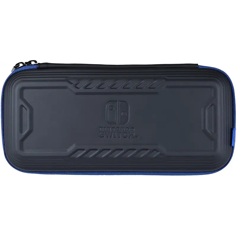 Hori Nsw Oled Shock Absorption Tough Pouch Black/Blue (Nsw-814) 1