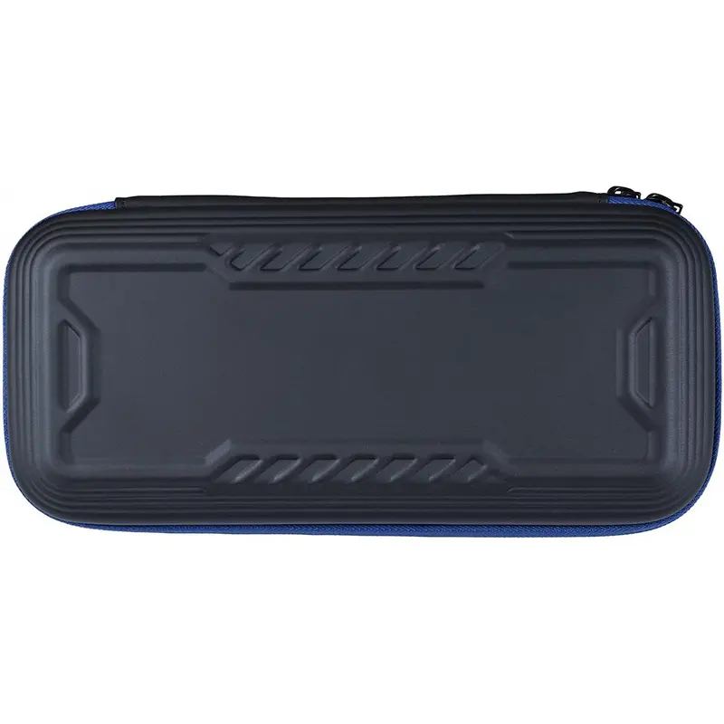 Hori Nsw Oled Shock Absorption Tough Pouch Black/Blue (Nsw-814) 2
