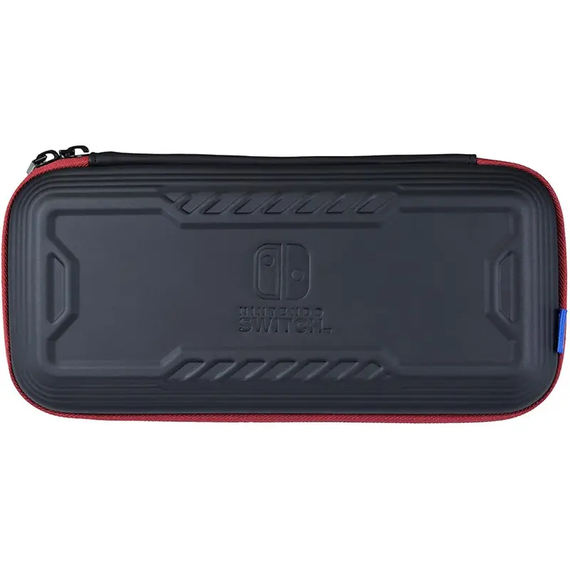 Hori Nsw Oled Shock Absorption Tough Pouch Black/Red (Nsw-815) 1