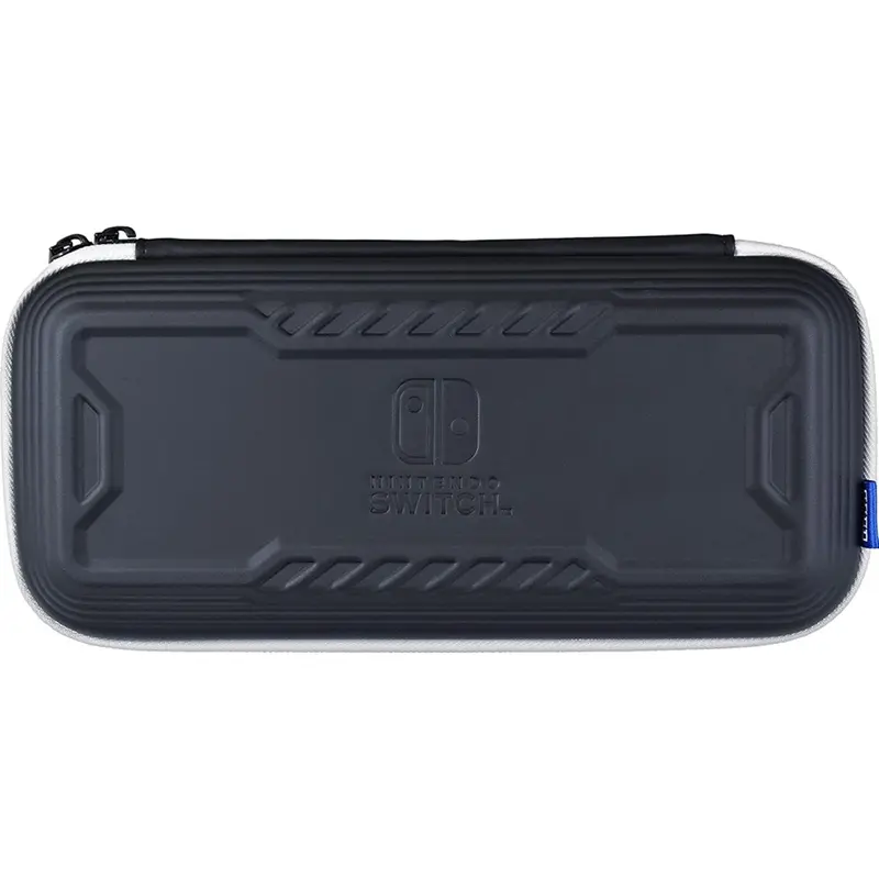 Hori Nsw Oled Shock Absorption Tough Pouch Black/White (Nsw-813) 1