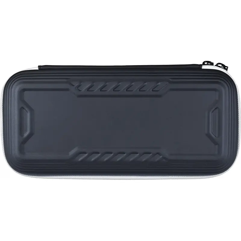 Hori Nsw Oled Shock Absorption Tough Pouch Black/White (Nsw-813) 2