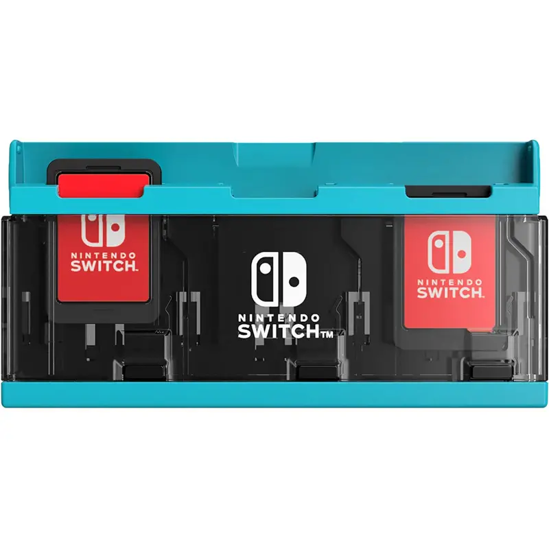 Hori Nsw Push Card Case 6 Neon Blue (Nsw-127) 1