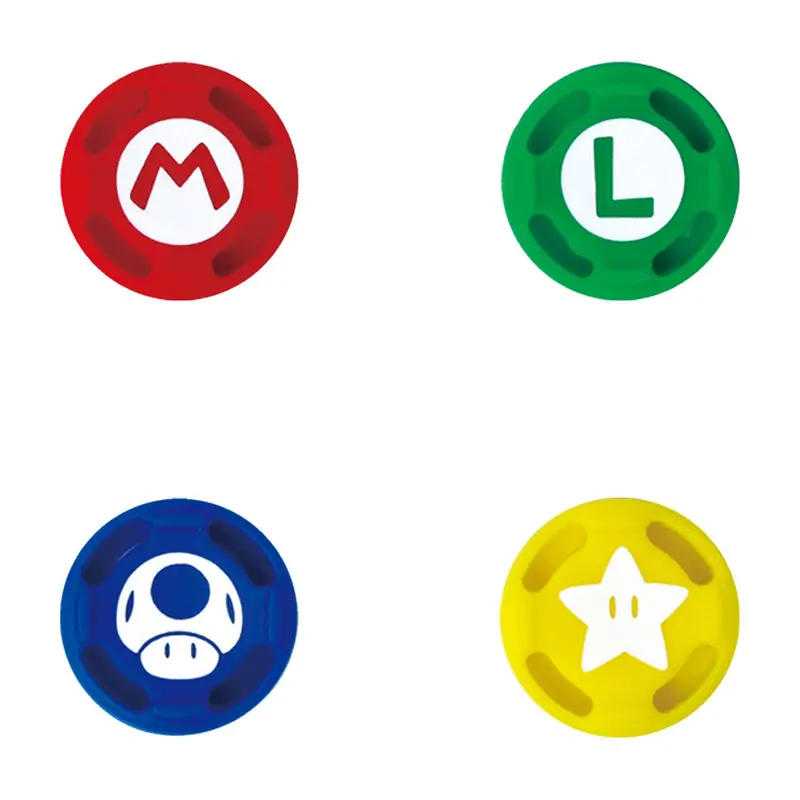 Hori Nsw Super Mario Analog Caps Set Of 4Pcs (Nsw-036U) 2