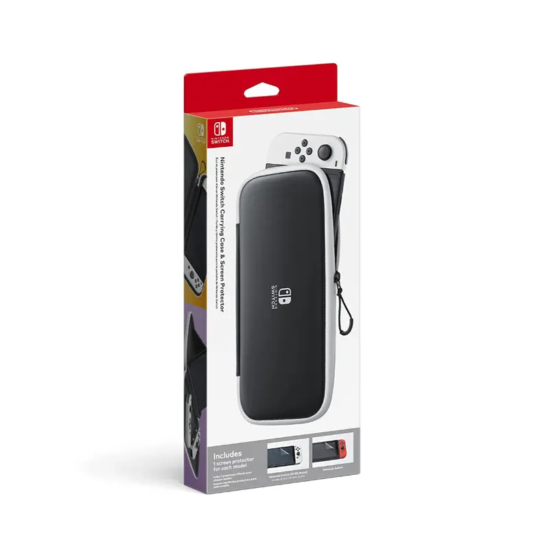 Hori Oled Carrying Case & Screen Protector 1