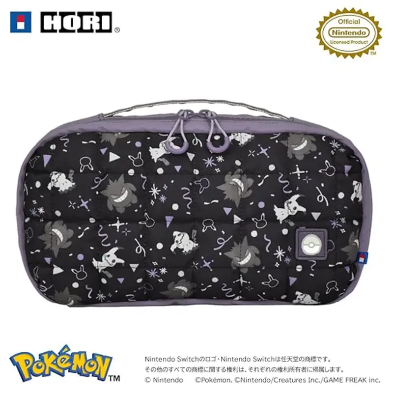 Hori Puff Pouch - Gengar And Mimikyu Series (Nsx-093) 1