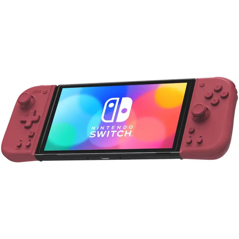Hori Split Pad Compact For Nintendo Switch/Oled (Apricot Red) (Nsw-398) 1