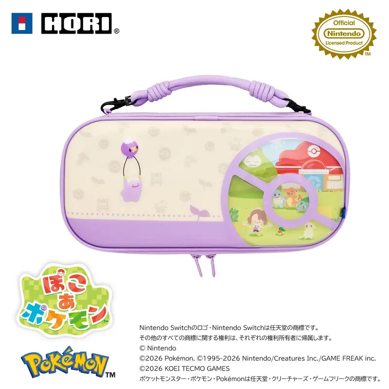 Hori Vault Case Slim Pokemon Pokopia Series For Nintendo Switch 2 1