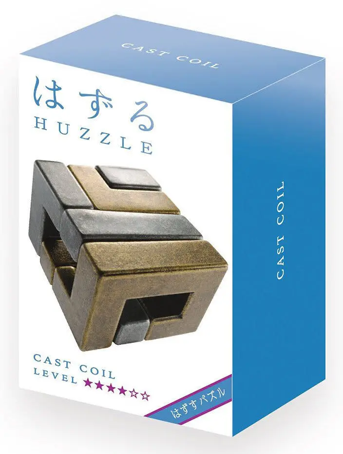 Huzzle Cast Puzzle Level 4: Coil 1