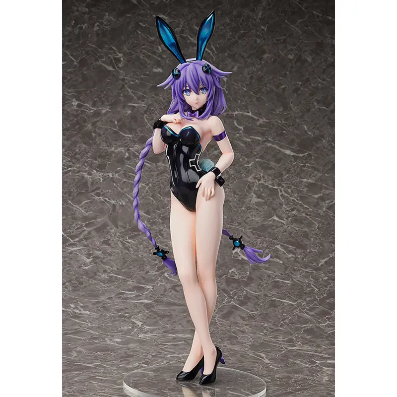 Hyperdimension Neptunia - Purple Heart: Bare Leg Bunny Ver. Figurine 1