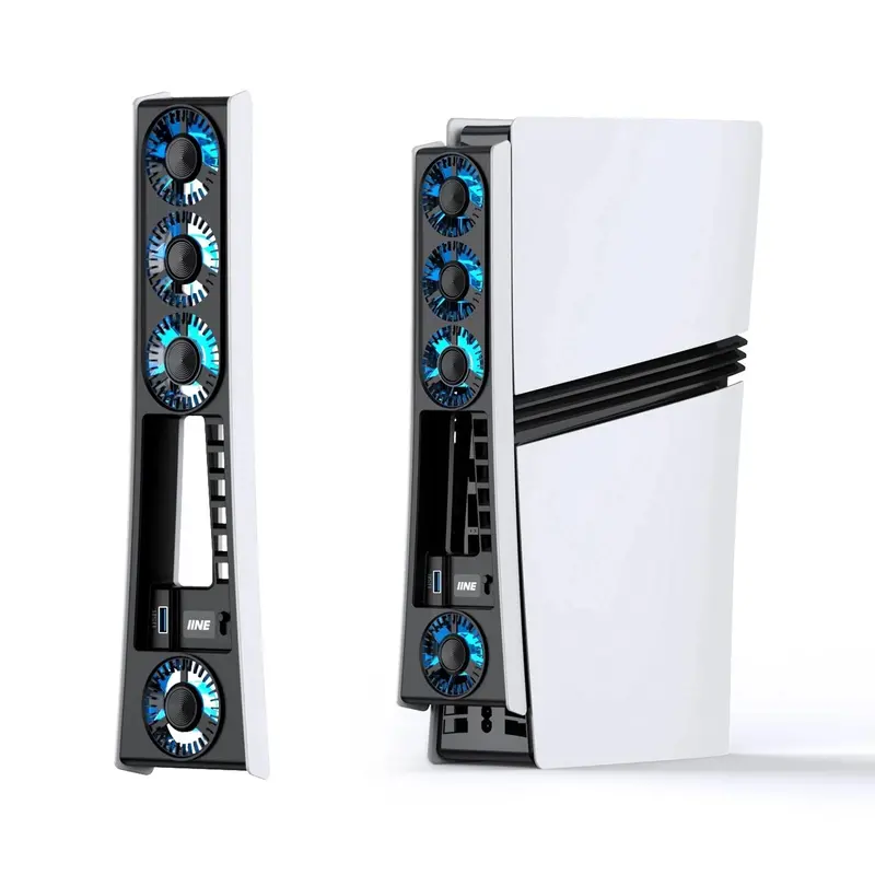 Iine Ps5 Pro Cooling Fan White 1