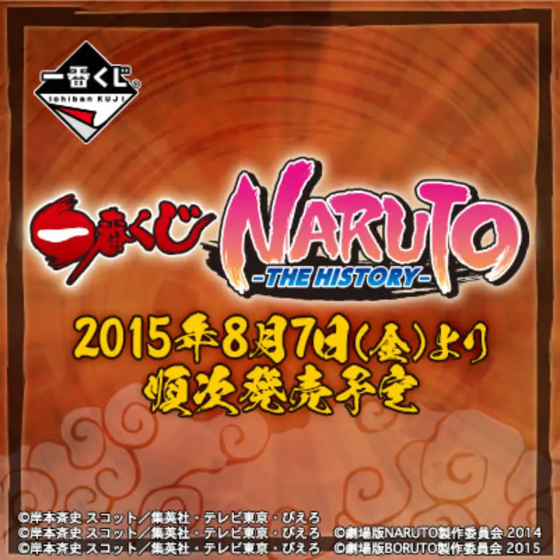 [In-Stock] Banpresto Kuji Naruto -The History- 1