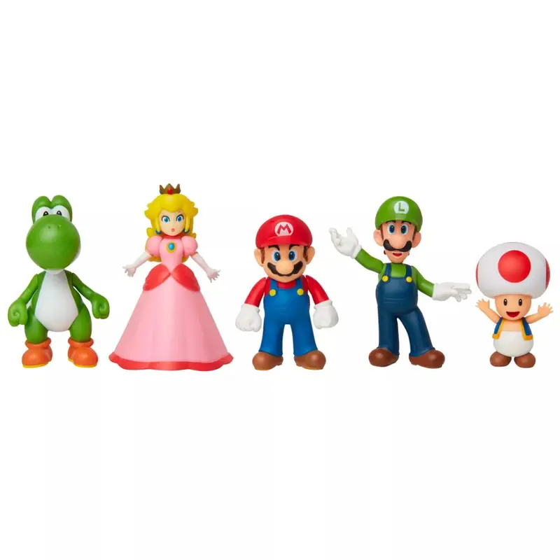 Jakks Pacific 40090 2.5" Mario And Friends Multi-Pack Super Mario 1