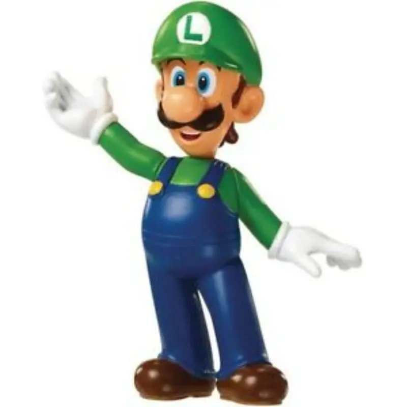 Jakks Pacific 40099-L Luigi 2.5" Figurine Wave 23 Super Mario 1
