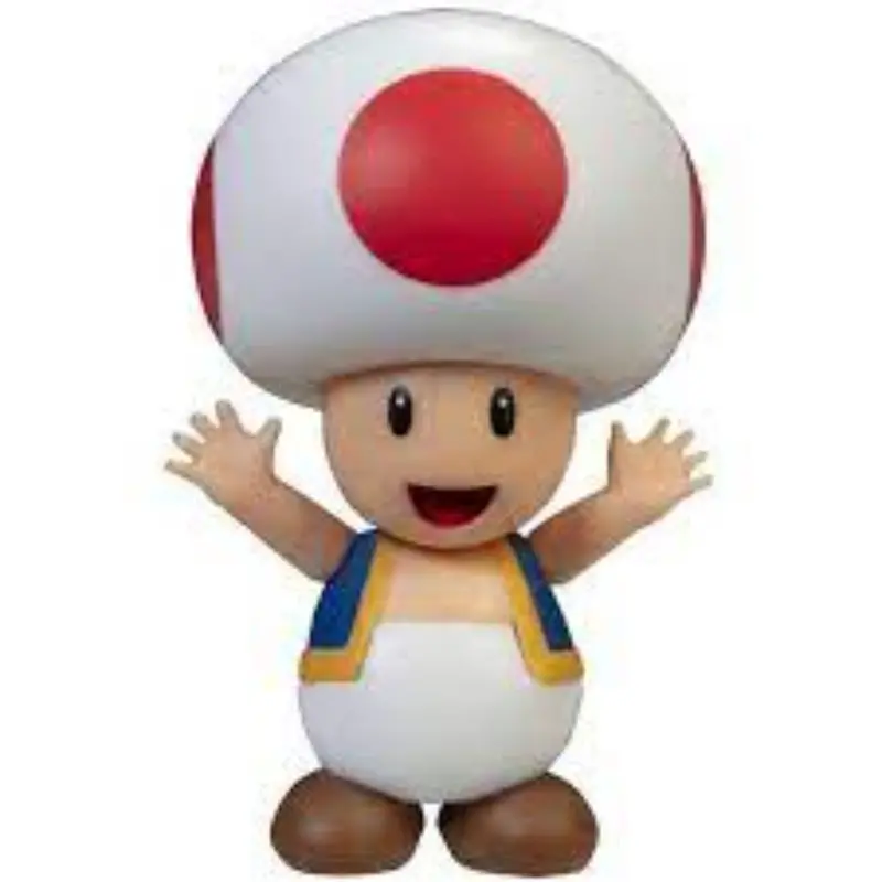 Jakks Pacific 40549 Red Toad 2.5" Figurine Wave 23 Super Mario 1