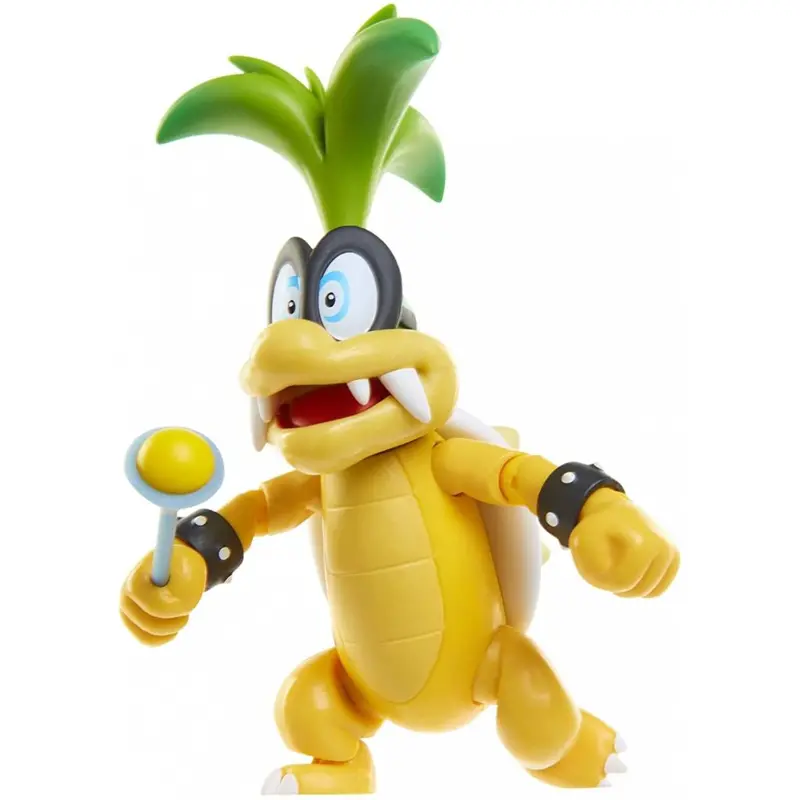 Jakks Pacific 40559 Iggy With Magic Wand 4" Figurine Wave 20 Super Mario 1