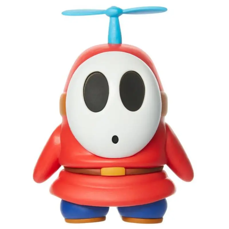Jakks Pacific 40673 Shy Guy With Propeller 4" Figurine Wave 22 Super Mario 1