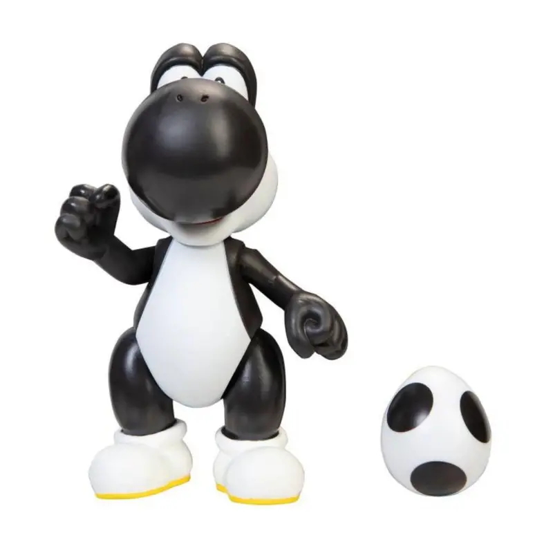 Jakks Pacific 40677 Black Yoshi With Egg 4" Figurine Wave 22 Super Mario 1