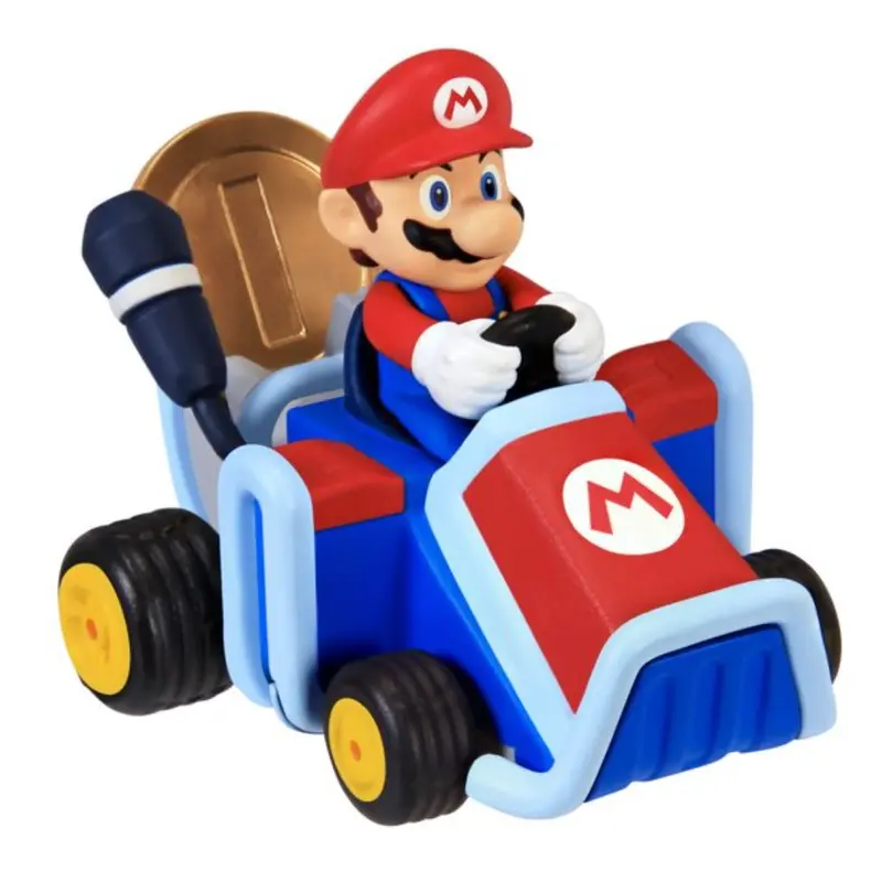 Jakks Pacific 69278-4L-01 Mario Coin Racer W1-01 Super Mario Mariokart 1