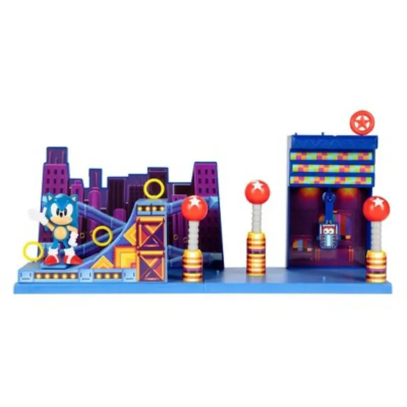 Jakks Pacific Sonic 2.5" Studiopolis Zone Playset 1