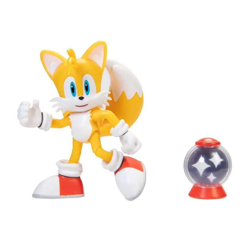 Jakks Pacific Tails With Invincible Item Box 4" Figurine Sonic The Hedgehog 1