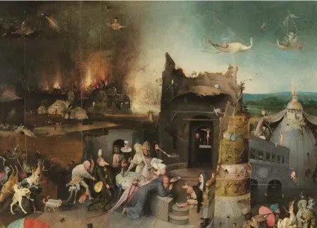 Jheronimus Bosch - De Verzoeking (1000) 1