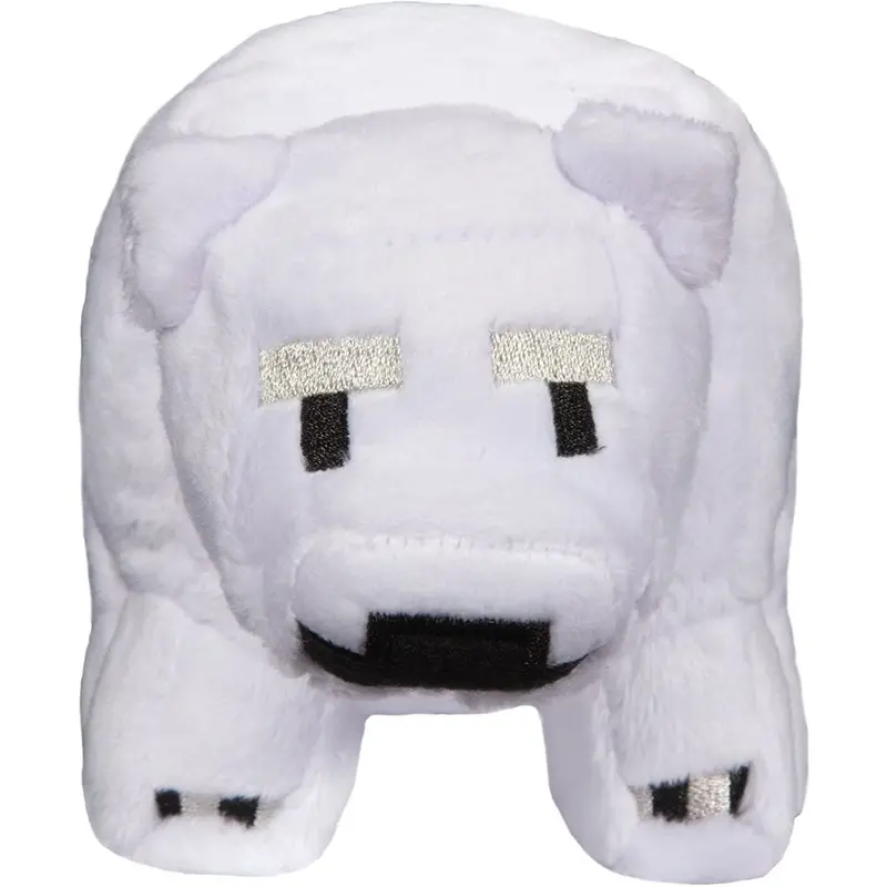 Jinx Minecraft 8" Small Baby Polar Bear Plush 2