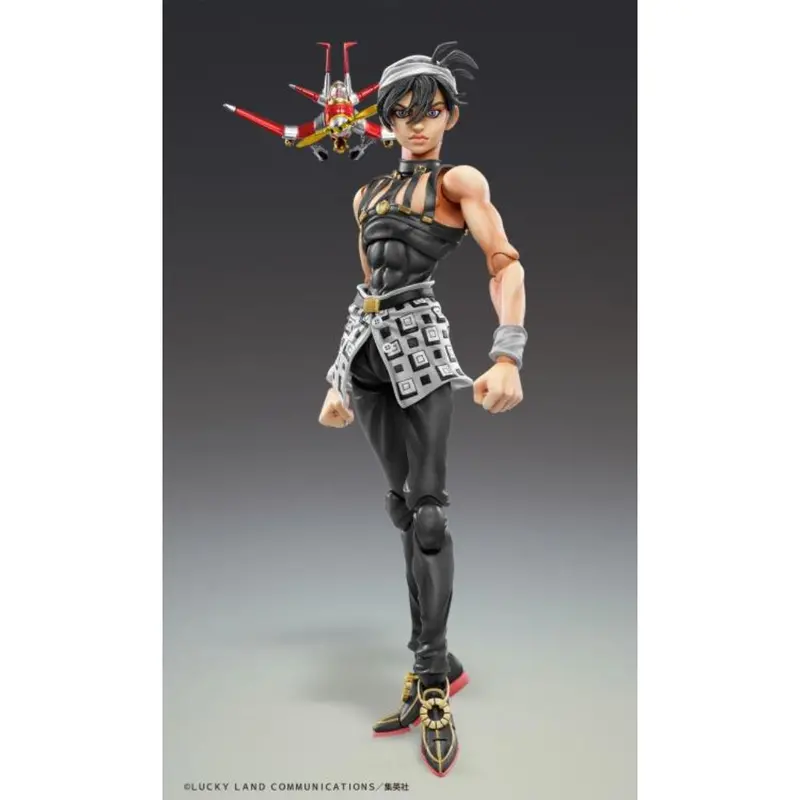 Jojo Bizarre Adventure Part5 Golden Wind - Chozokado Narancia Ghirga & As Ver.Black Figurine 1