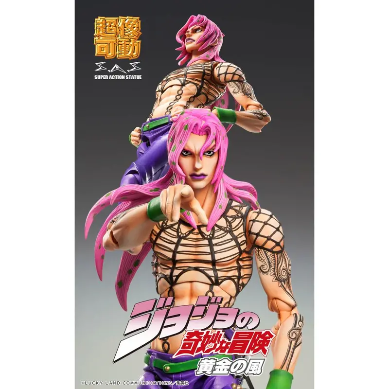 Jojo Super Action Statue Part 5 - Diavolo (Reissue) 2