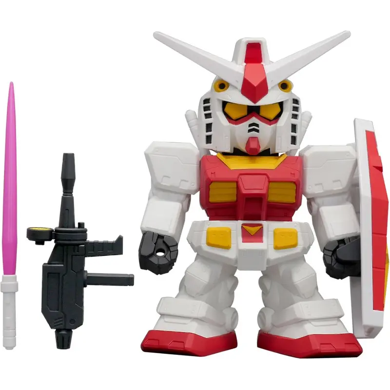 Jumbo Sofbi Figure Sd Gundam 2P Colour Ver 1