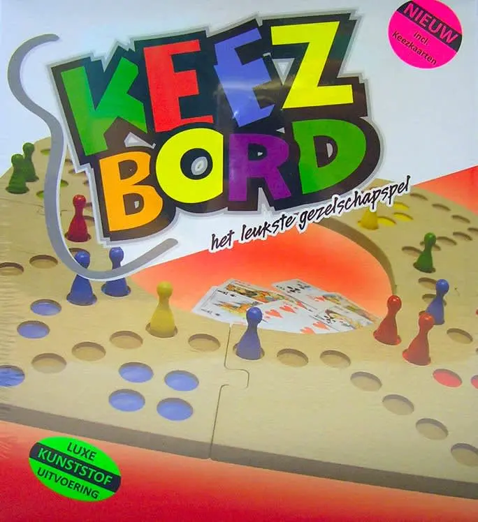 Keezbord - Keezen 4 Personen - Kunststof 1