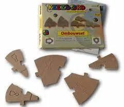 Keezbord - Keezen Aanvulset 3-5-7 Personen - Hout 1