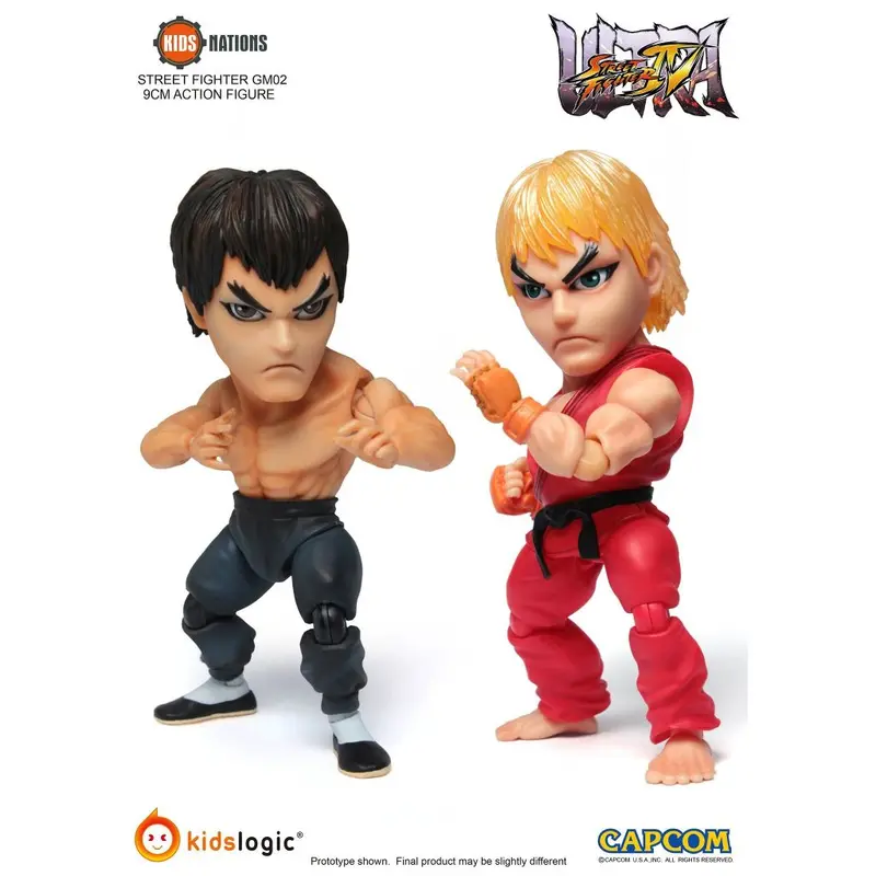 Kidslogic Gm02 Ken & Fei Long - Street Fighter 1