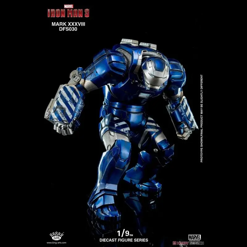 King Arts Dfs030 Iron Man Mark 38 Igor Iron Man 3 1/9Th Scale 1