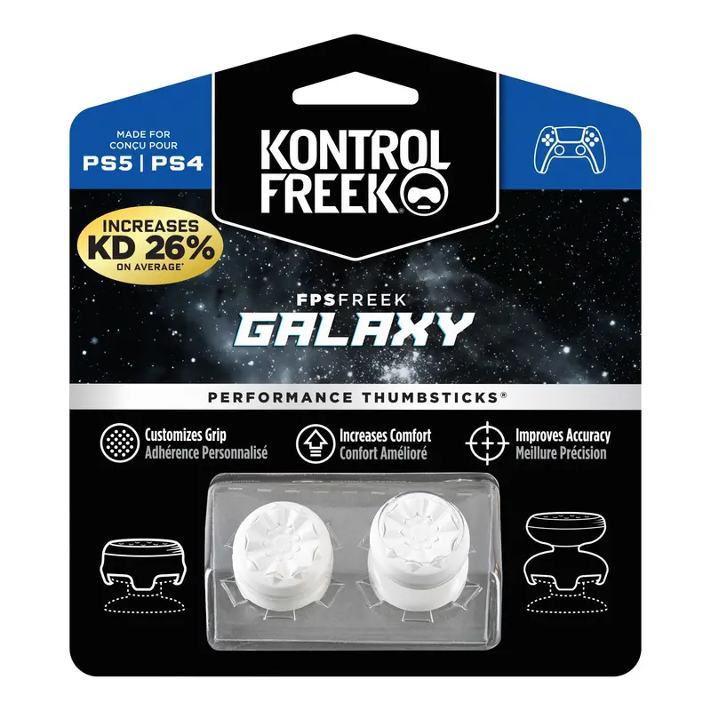 Kontrolfreek Fps Freek Galaxy White - Ps5 (4-Prong) 1