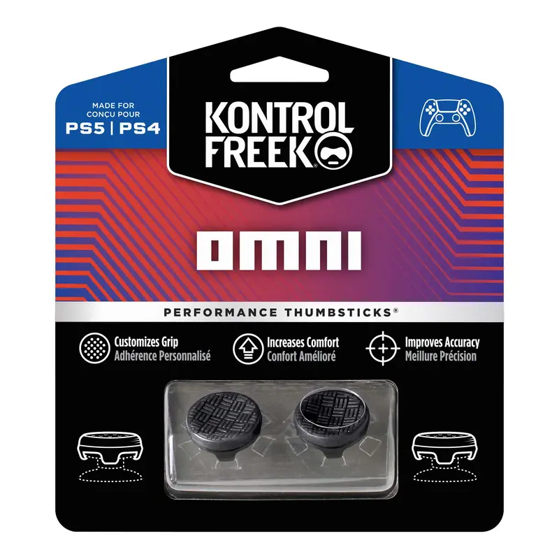 Kontrolfreek Omni Black - Ps5 (4-Prong) 1