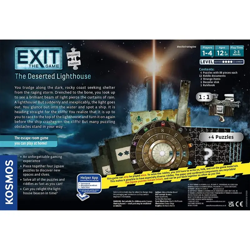 Kosmos Exit: The Deserted Lighthouse Puzzle 2