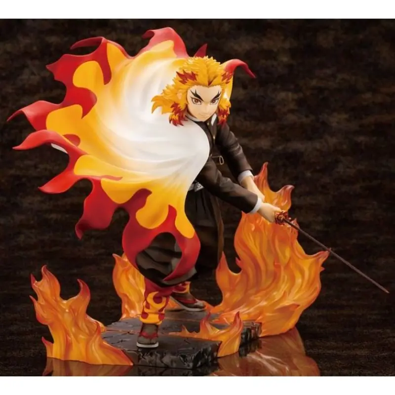 Kotobukiya Artfx J 1/8 Kyojuro Rengoku Demon Slayer Kimetsu No Yaiba 1