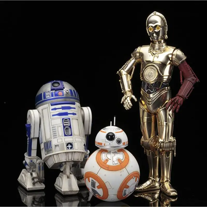 Kotobukiya R2-D2 & C-3Po With Bb-8 Artfx Statue 1
