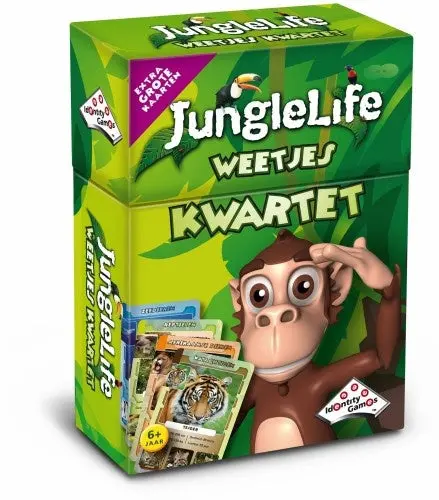 Kwartet Junglelife Weetjes 1