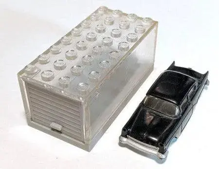 Lego 1:87 Opel Rekord With Garage 262 System 1