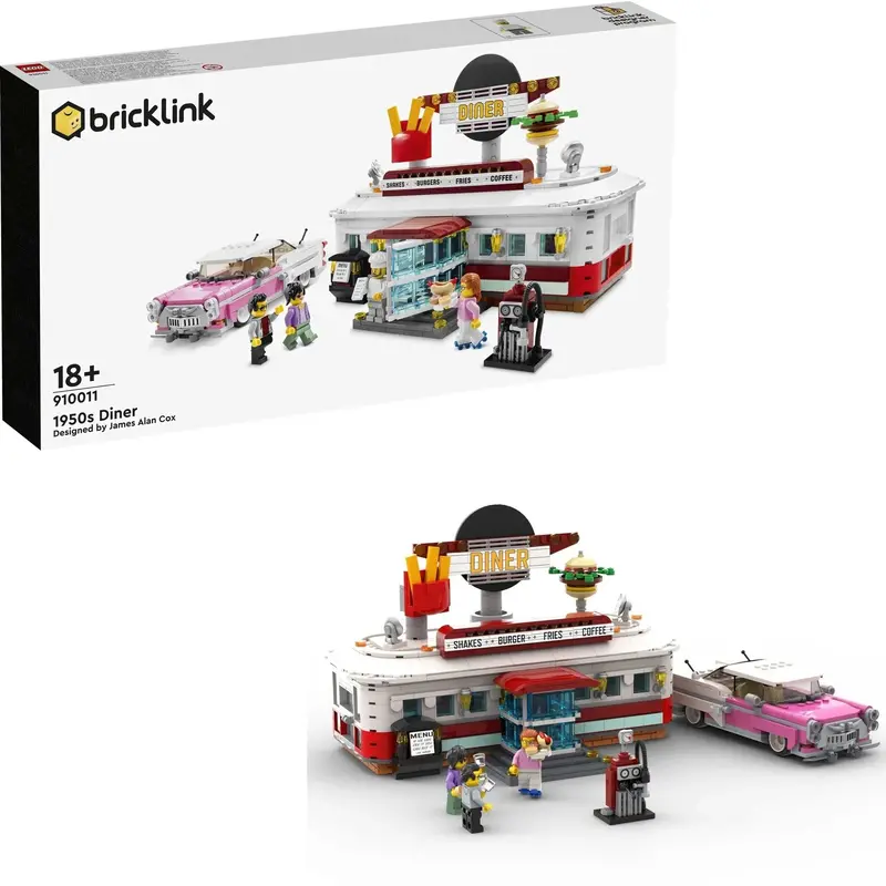 Lego 1950’S Diner 910011 Bricklink 1